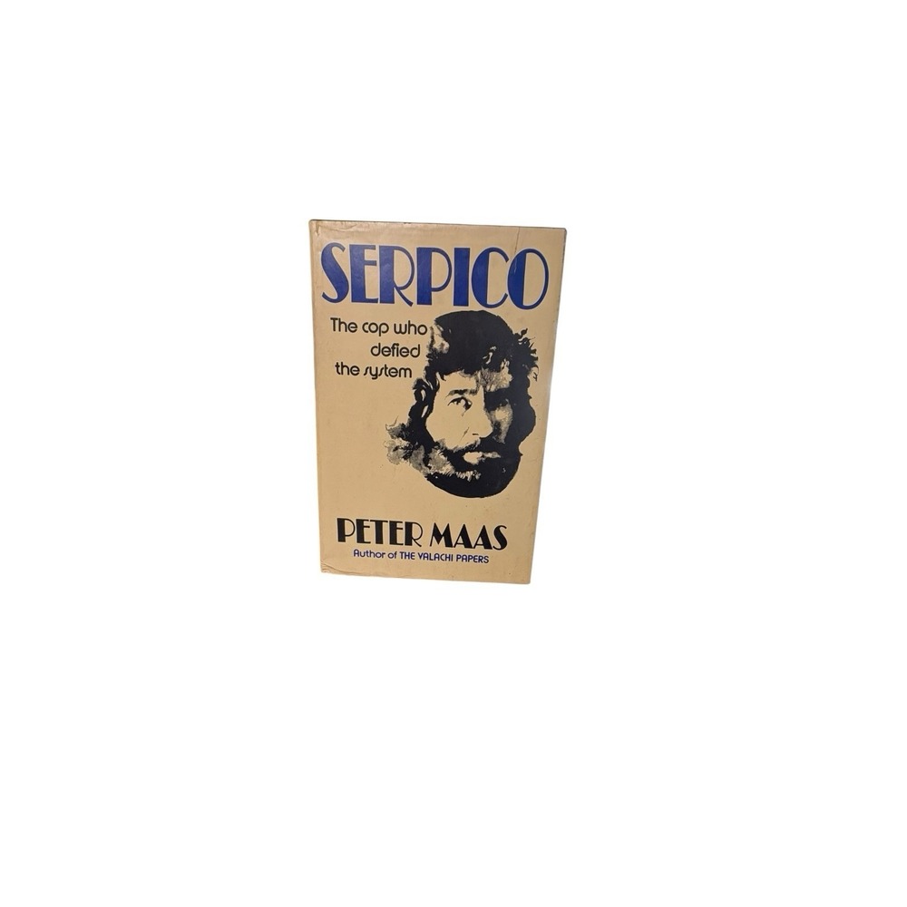 Serpico Peter Maas 1974 Hardcover True Crime Police Corruption